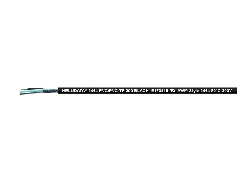 HELUDATA® 2464 PVC/PVC-TP 300 BLACK