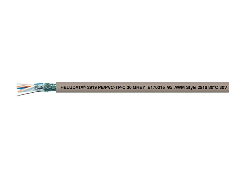HELUDATA® 2919 PE/PVC-TP-C 30 GREY
