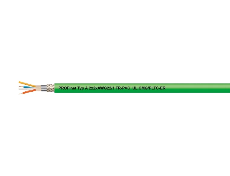 HELUKAT® PROFInet A CAT.5e SF/UTP PVC STATIC PLTC-ER