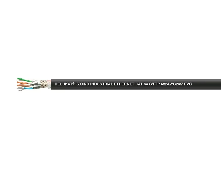 HELUKAT® 500IND CAT.6A S/FTP PVC FLEX