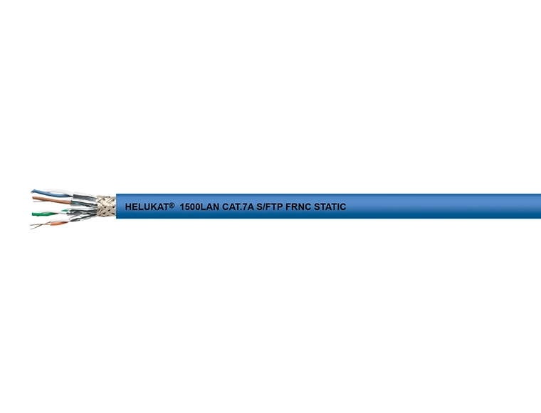 HELUKAT® 1500LAN CAT.7A S/FTP FRNC STATIC