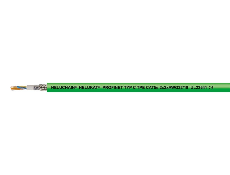HELUCHAIN® HELUKAT® PROFInet C CAT.5e SF/UTP TPE