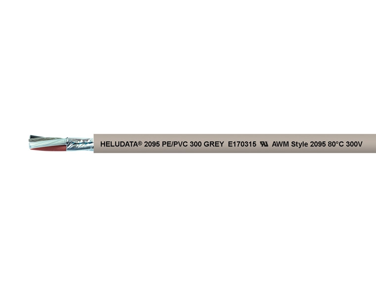 HELUDATA® 2095 PE/PVC 300 GREY