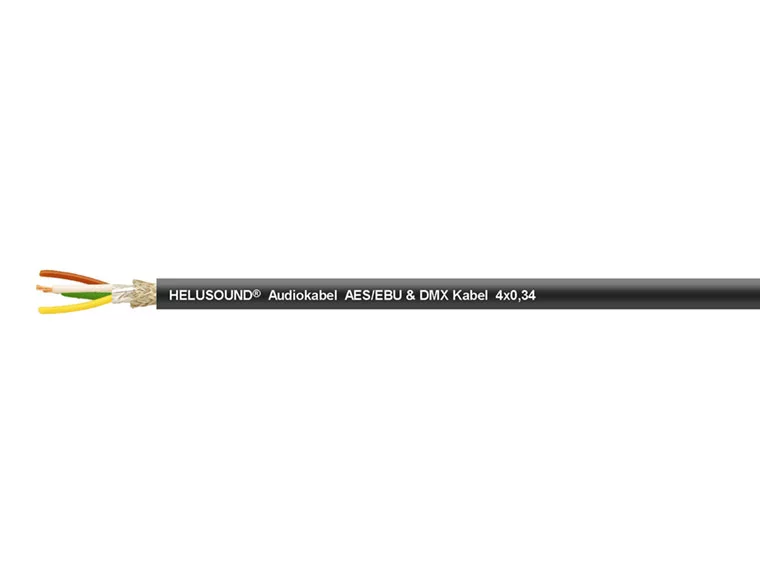 HELUSOUND® AES/EBU DMX S BLACK