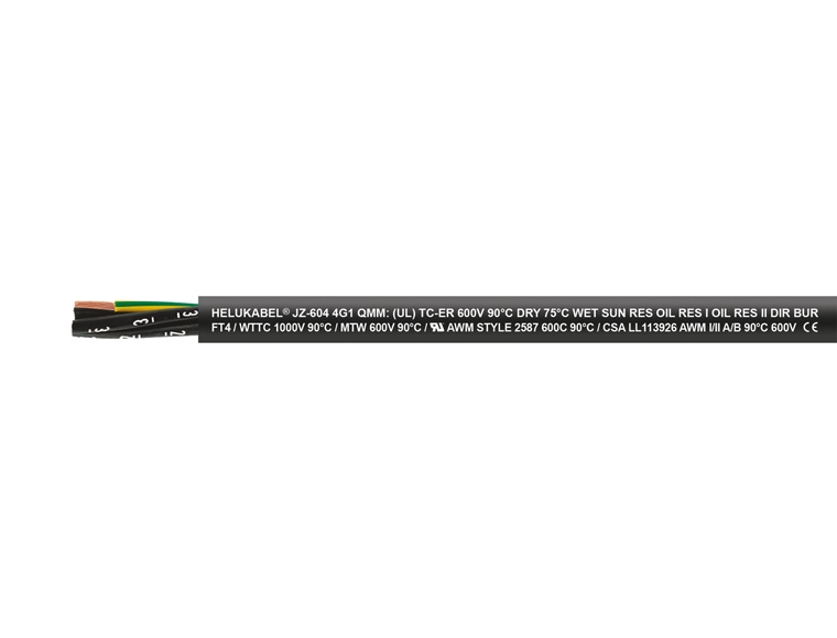 JZ-604 TC TRAY CABLE / OZ-604 TC TRAY CABLE