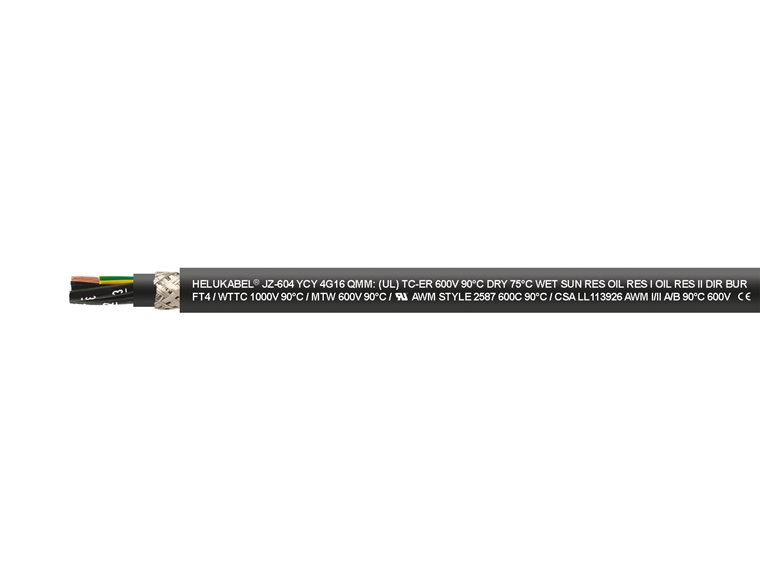 JZ-604-YCY TC TRAY CABLE