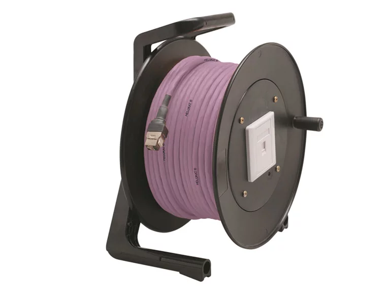 Rubber Cable Reels with HELUKAT® Datacables