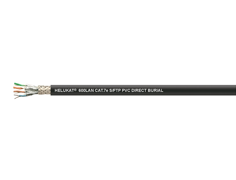 HELUKAT® 600E CAT.7e S/FTP PVC STATIC