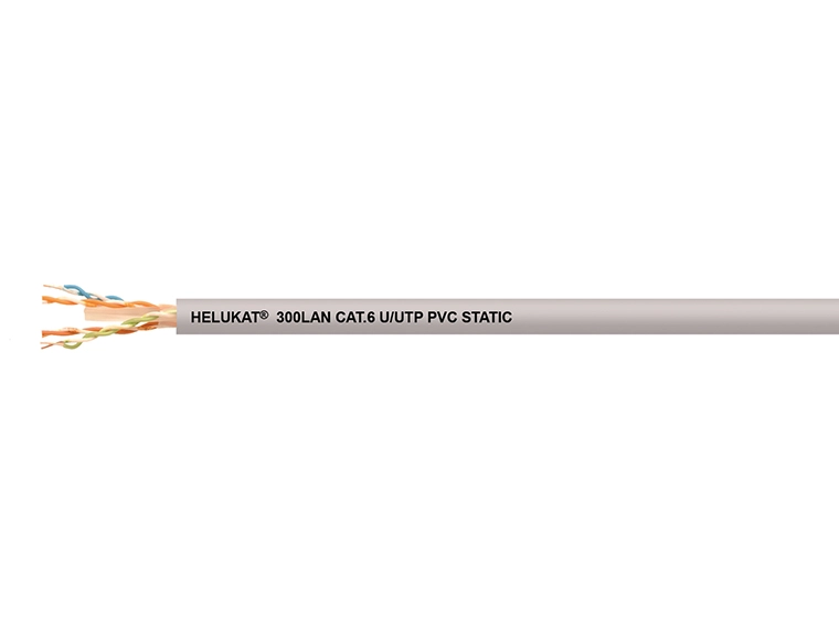 HELUKAT® 300LAN CAT.6 U/UTP PVC STATIC
