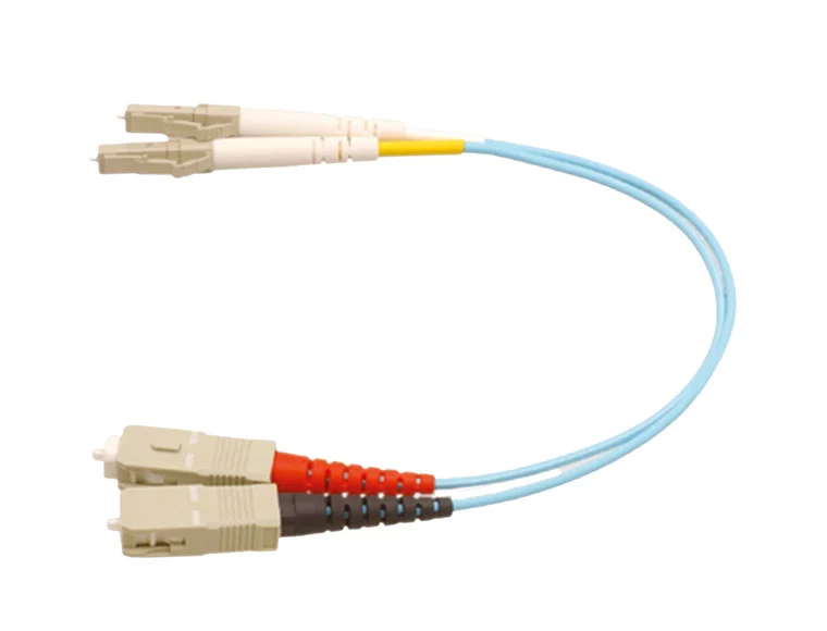 HELUCOM® CONNECTING SYSTEMS® Jumper cable I-VH 2x1 LC/SC