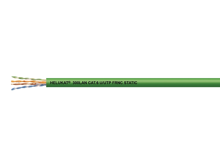 HELUKAT® 300LAN CAT.6 U/UTP FRNC STATIC