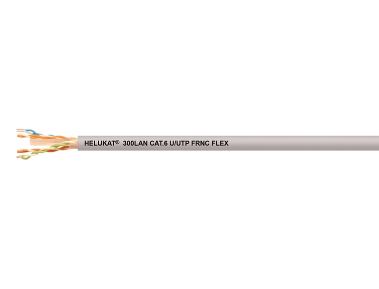 HELUKAT® 300LAN CAT.6 U/UTP FRNC FLEX