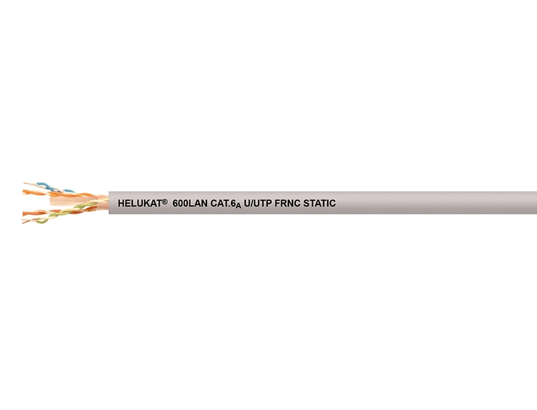 HELUKAT® 600LAN CAT.6A U/UTP FRNC STATIC