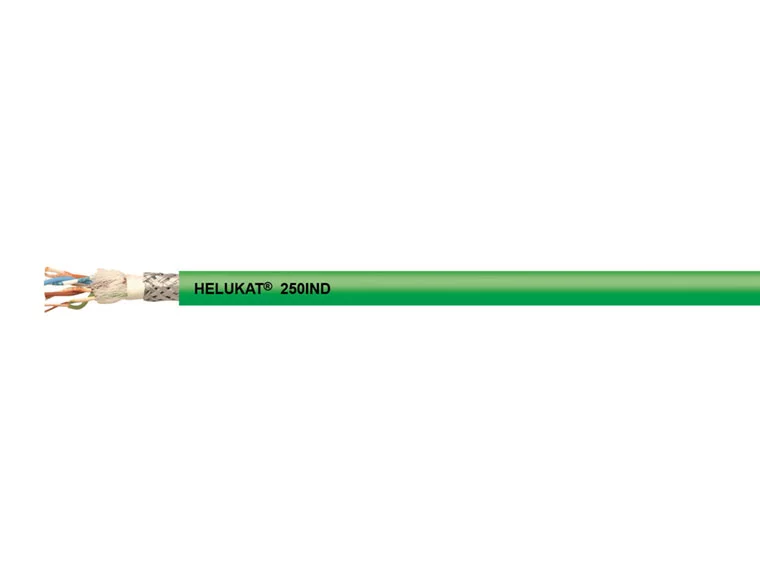 HELUKAT® 250IND CAT.6 CMG SF/UTP PVC STATIC