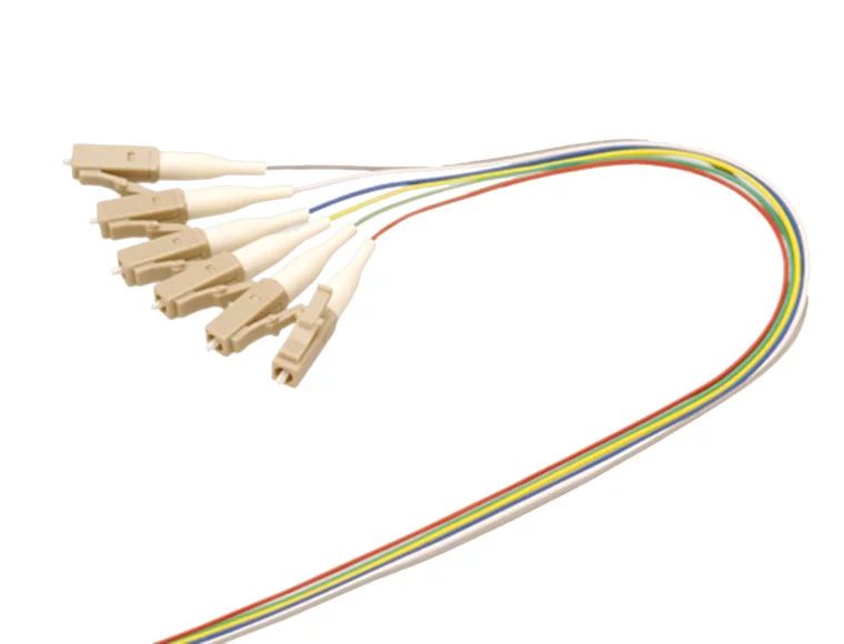 HELUCOM® CONNECTING SYSTEMS® LC-Fibre pigtails farbig 2M