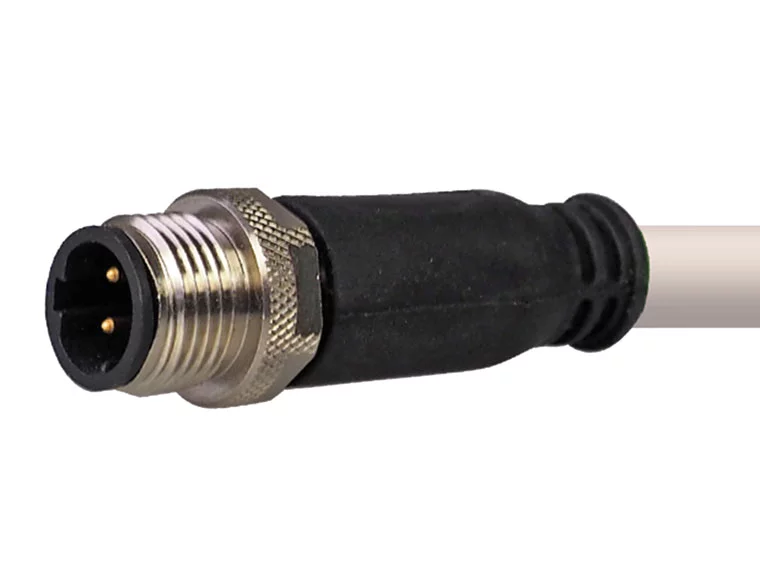HELUKAT® CONNECTING SYSTEMS® INDUSTRY HELUKAT200IND SF/UTP M12-D(male) 180°