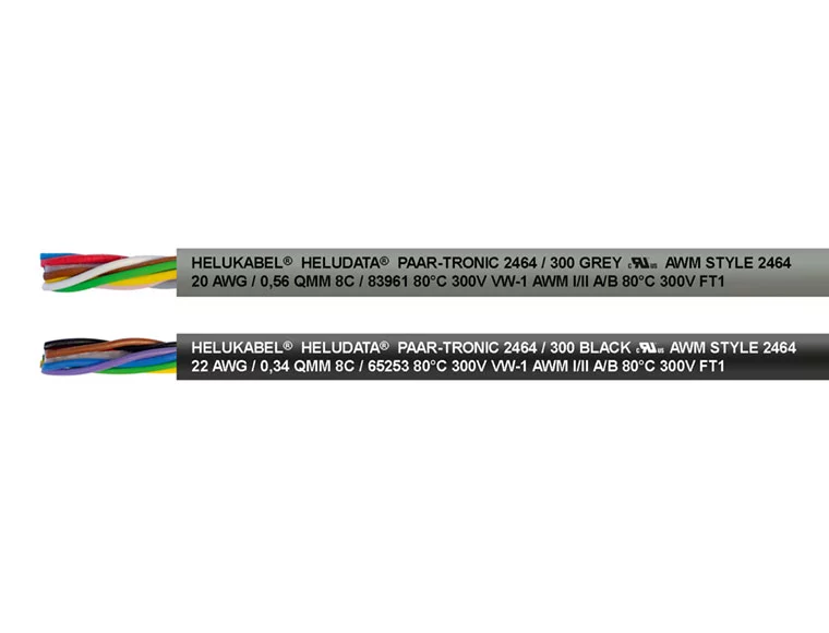 HELUDATA® PAAR-TRONIC 2464 / 300 GREY / HELUDATA® PAAR-TRONIC 2464 / 300 BLACK