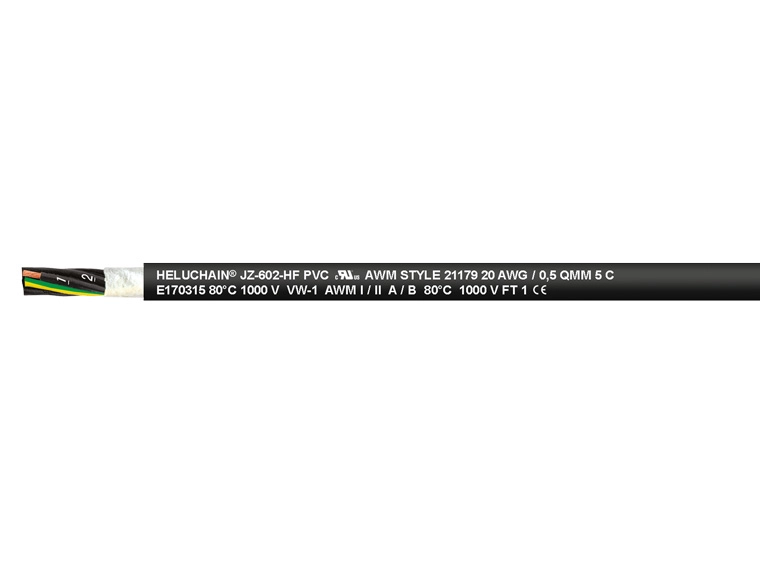 HELUCHAIN® JZ-602-HF PVC UL/CSA / HELUCHAIN® OZ-602-HF PVC UL/CSA